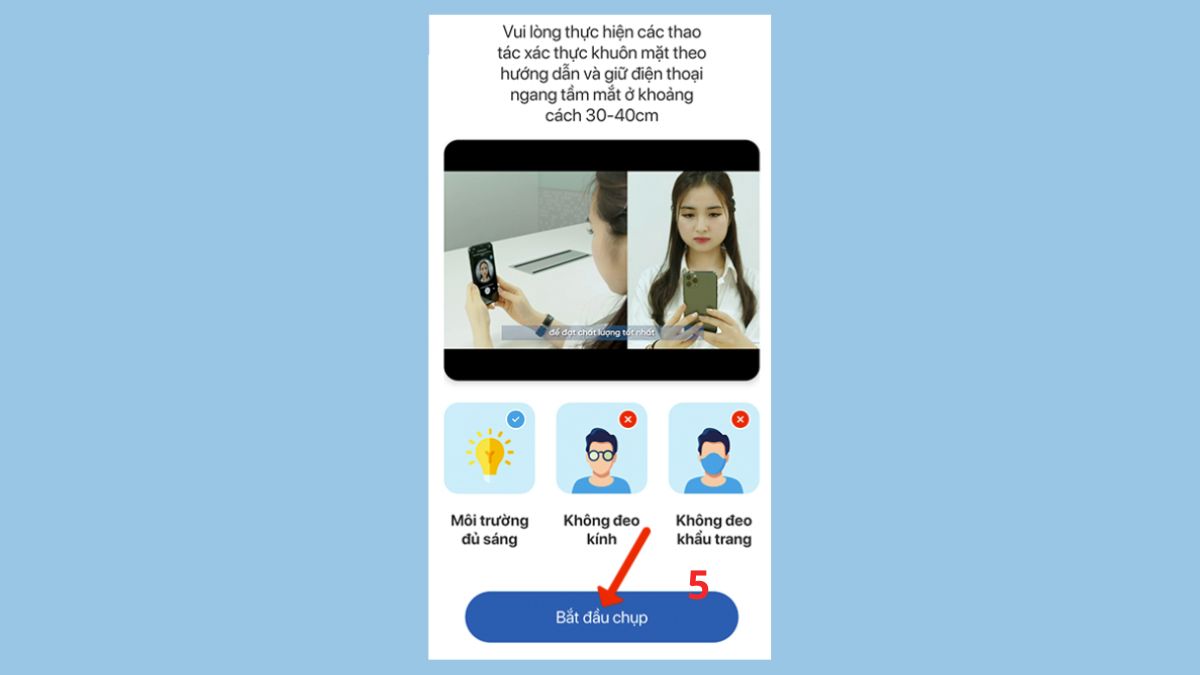 Hướng dẫn cách định danh VNPAY và liên kết ngân hàng - bước 2