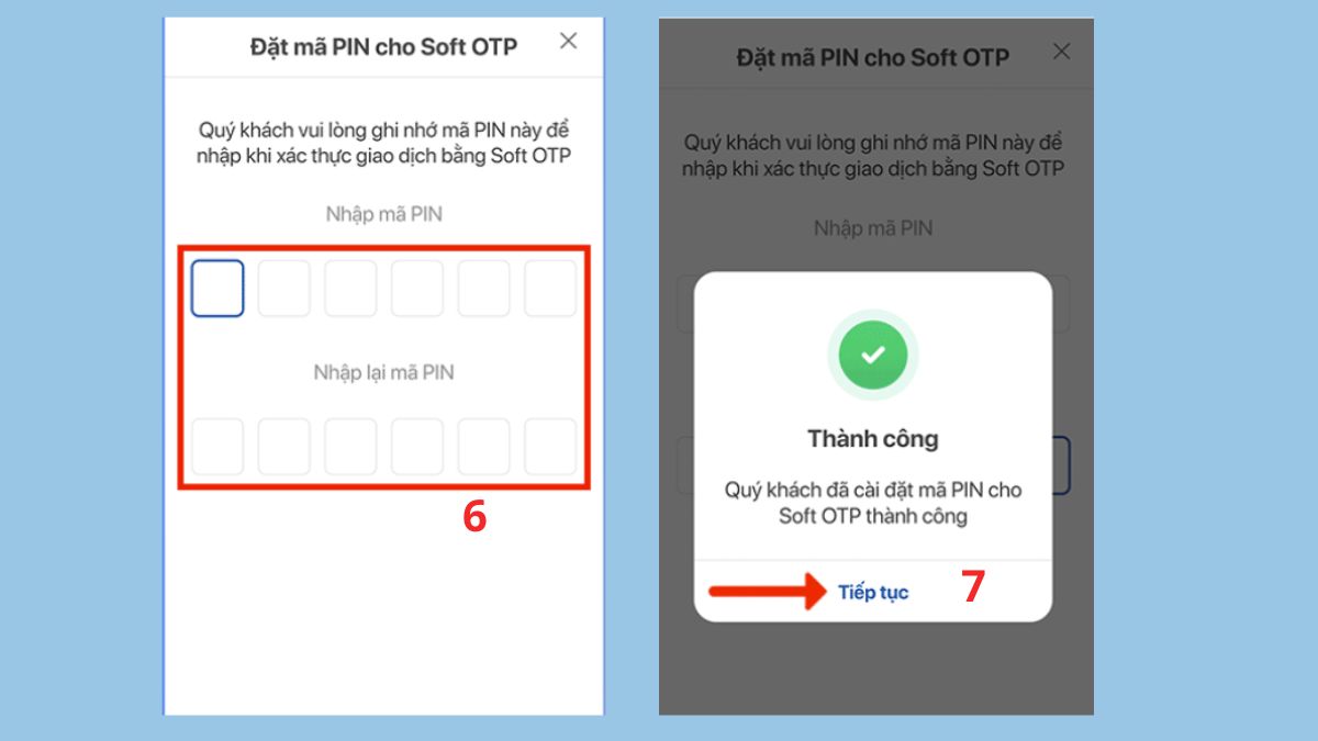 Cách đăng ký VNPAY trên điện thoại - bước 4