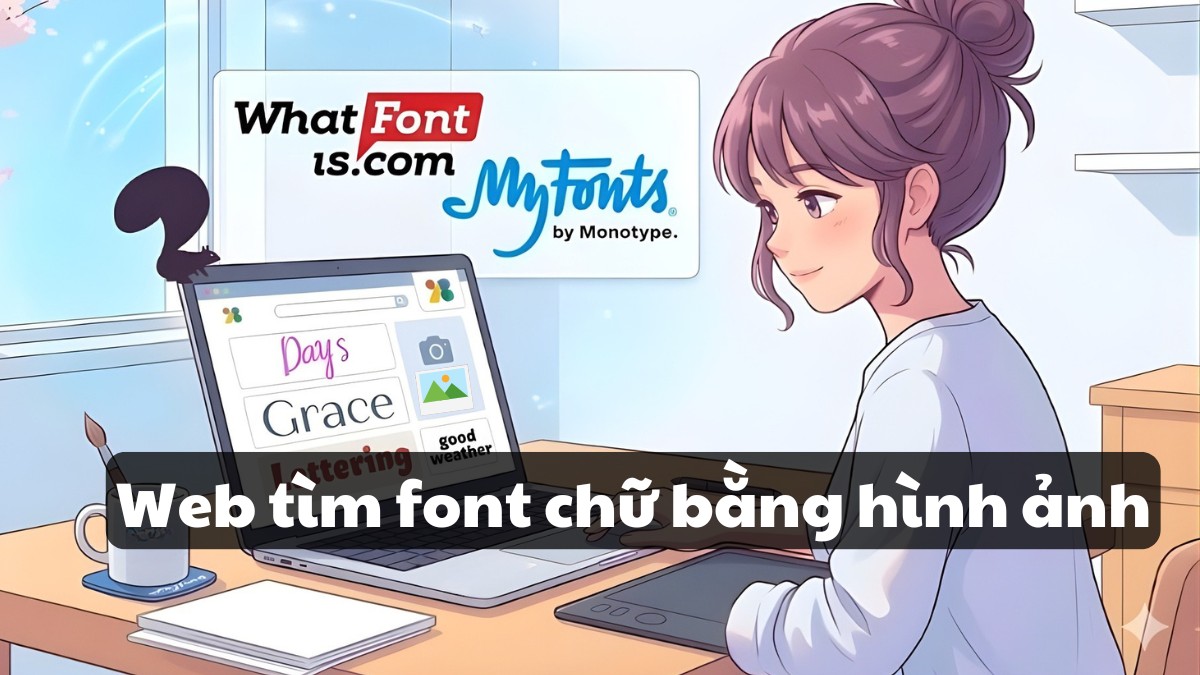 TOP 5 web tìm font chữ bằng hình ảnh miễn phí đơn giản