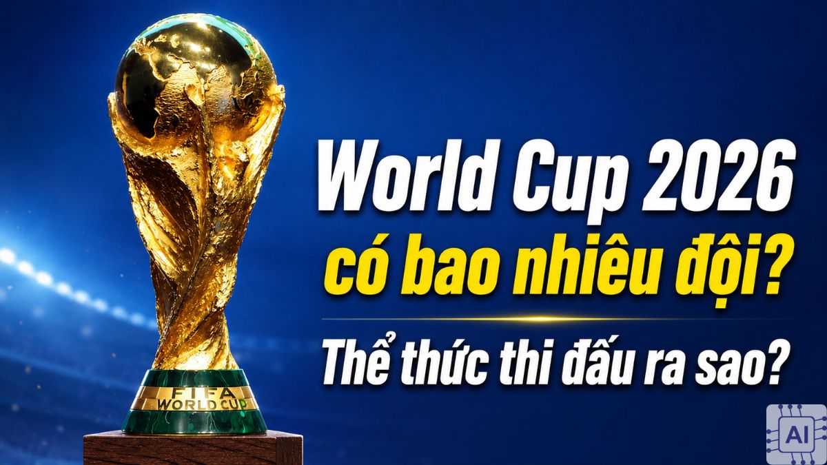 World Cup 2026 có bao nhiêu đội? Thể thức thi đấu ra sao?