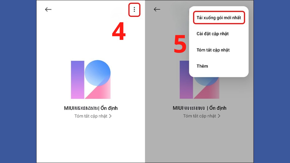 Cách khắc phục Xiaomi mất sạc nhanh - Cập nhật máy lên phiên bản mới - bước 3
