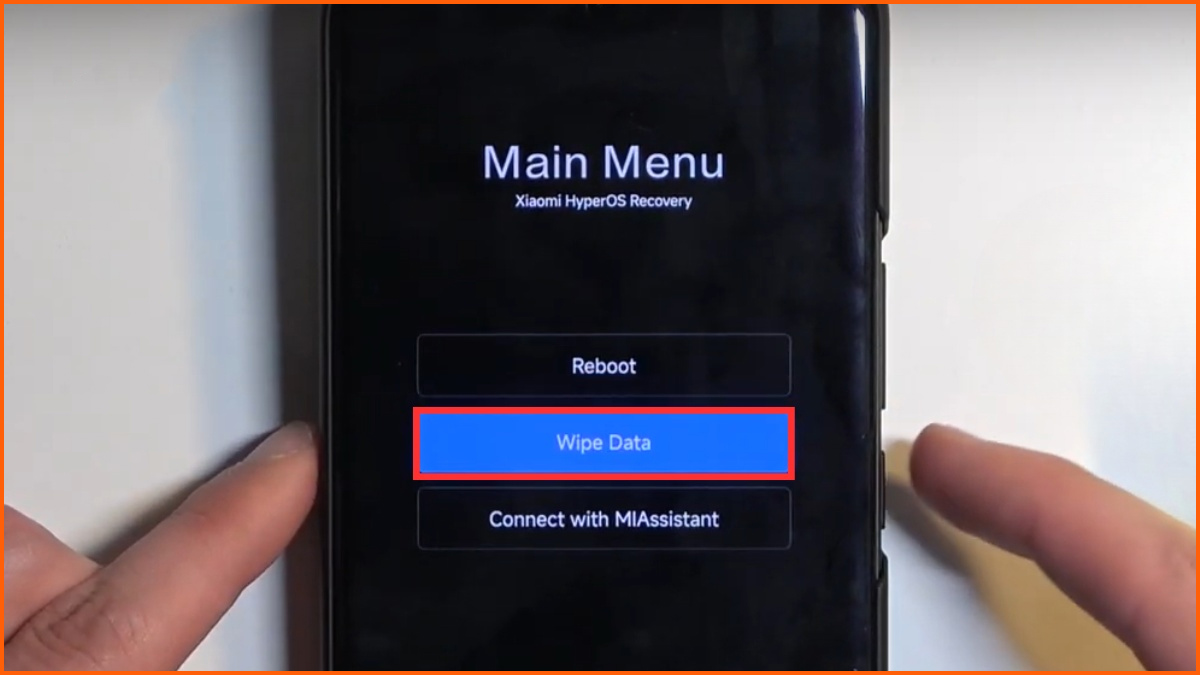 Cách khắc phục lỗi điện thoại Xiaomi tắt nguồn mở không lên - reset lại bằng chế độ recovery