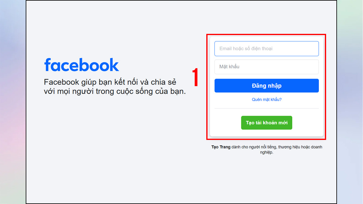 Cách xóa bình luận trên Facebook bằng máy tính - bước 1
