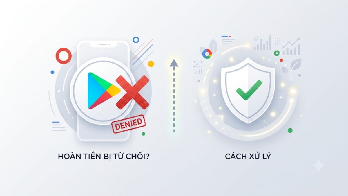 Tại sao yêu cầu hoàn tiền Google Play bị từ chối? Cách xử lý