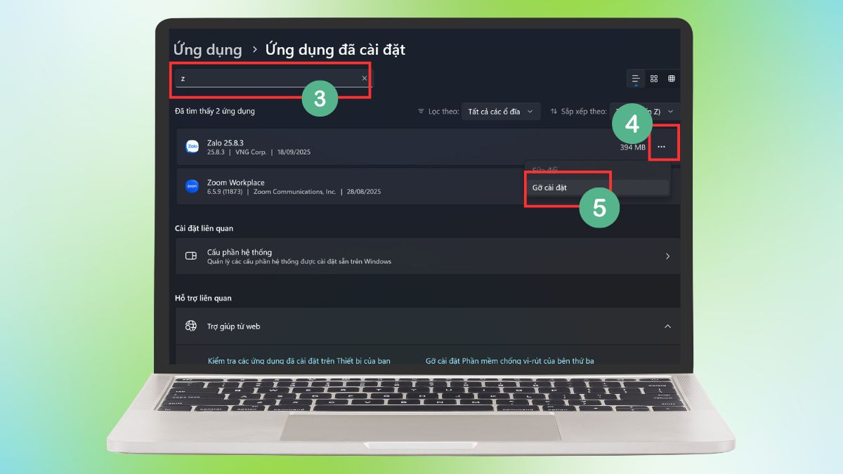 Cách khắc phục Zalo bị đầy bộ nhớ trên máy tính - cài đặt lại zalo pc - bước 2