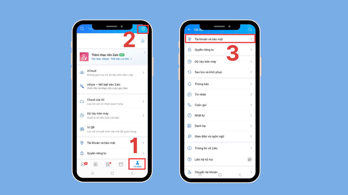 Cách kiểm tra Zalo có bị theo dõi hay không? - bước 1,2