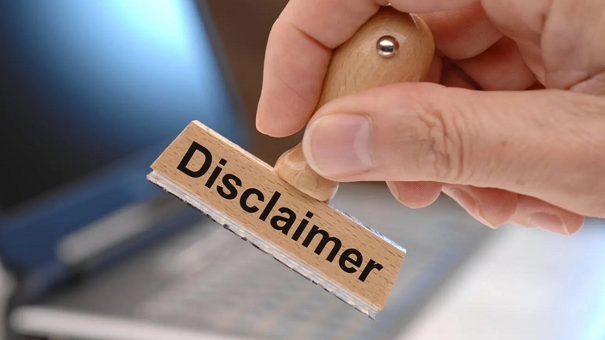 Giới hạn về trách nhiệm pháp lý trong disclaimer website