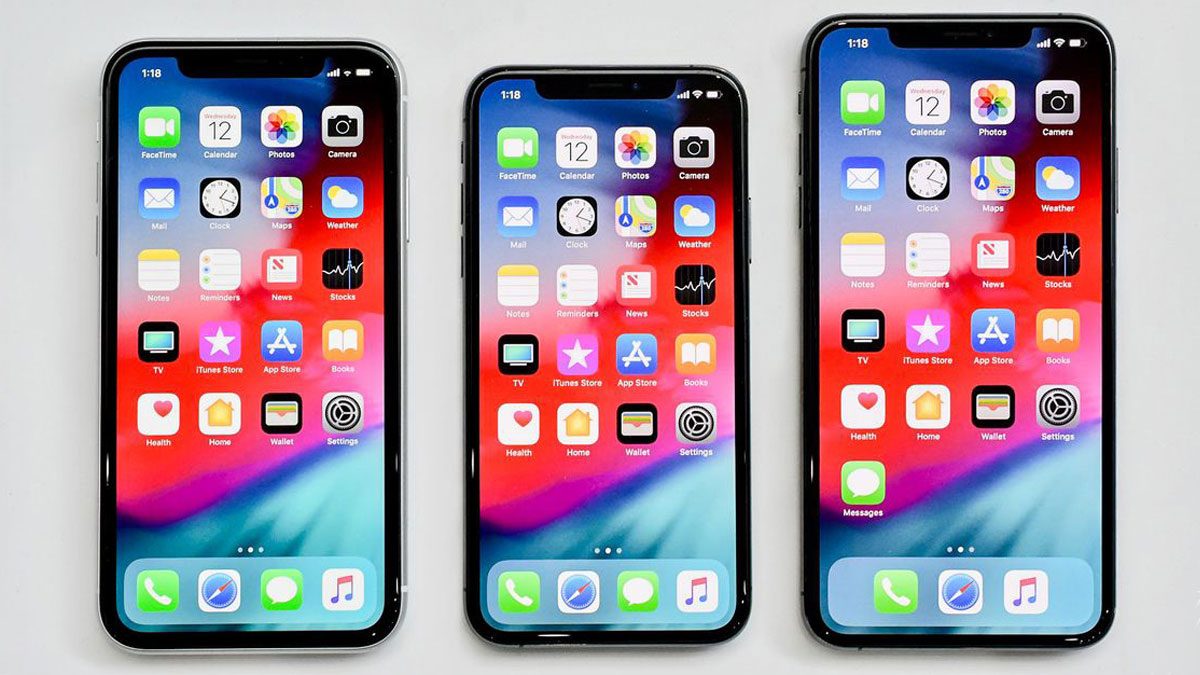 So sánh màn hình iPhone XS Max với iPhone X/Xr