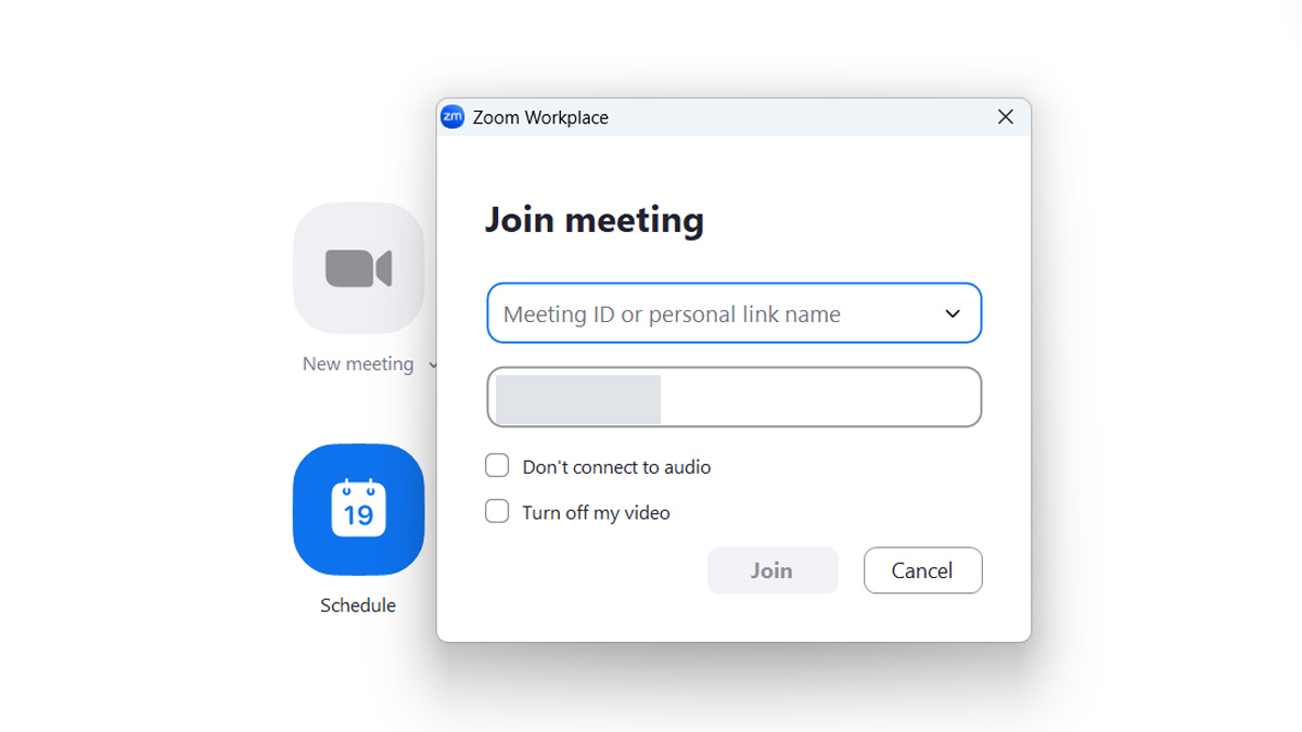 sửa lỗi invalid meeting id - Tham gia họp Claim Host bằng Host key bước 1