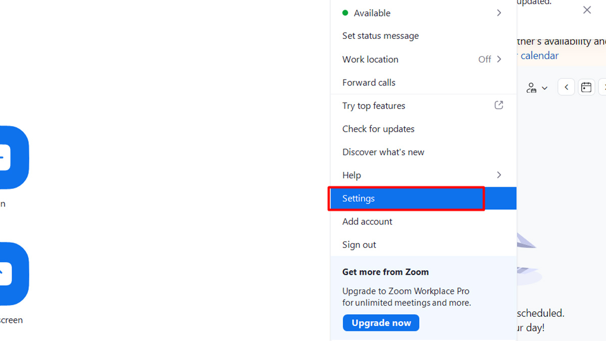 sửa lỗi invalid meeting id - Xóa bộ nhớ Cache của Zoom với PC - bước 2