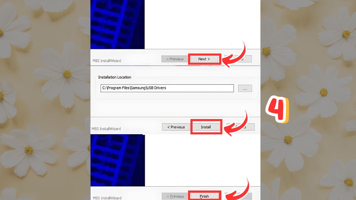 Cách tải và cài Driver Samsung cho máy tính bước 4