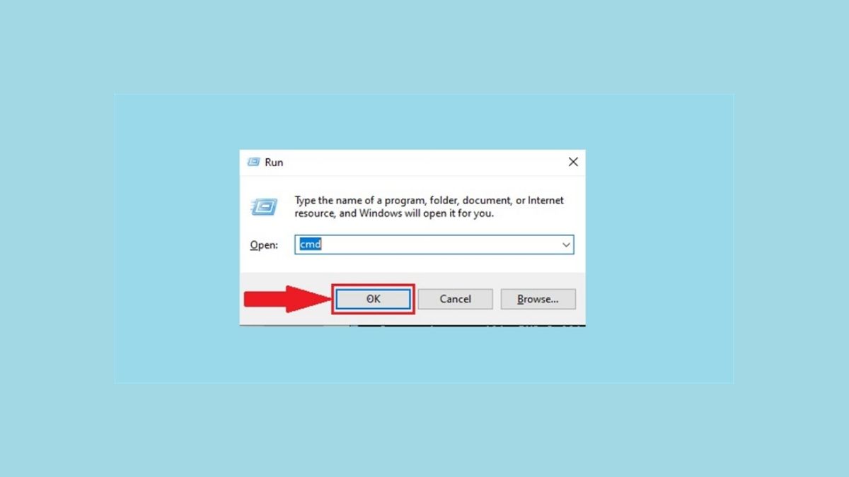 Sửa wifi bị limited access qua câu lệnh DOS bước 1