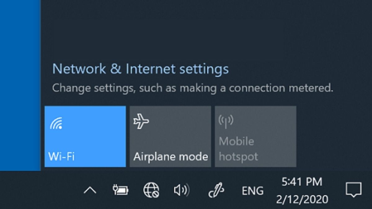 Running Network Adapter Troubleshooter bước 1