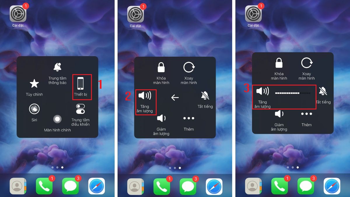 Kiểm tra mức âm lượng của iPhone