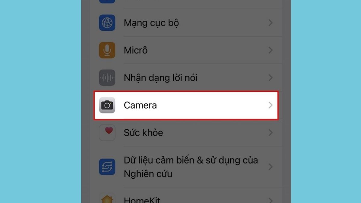 Cách mở quyền truy cập ảnh trên iPhone - Bước 2