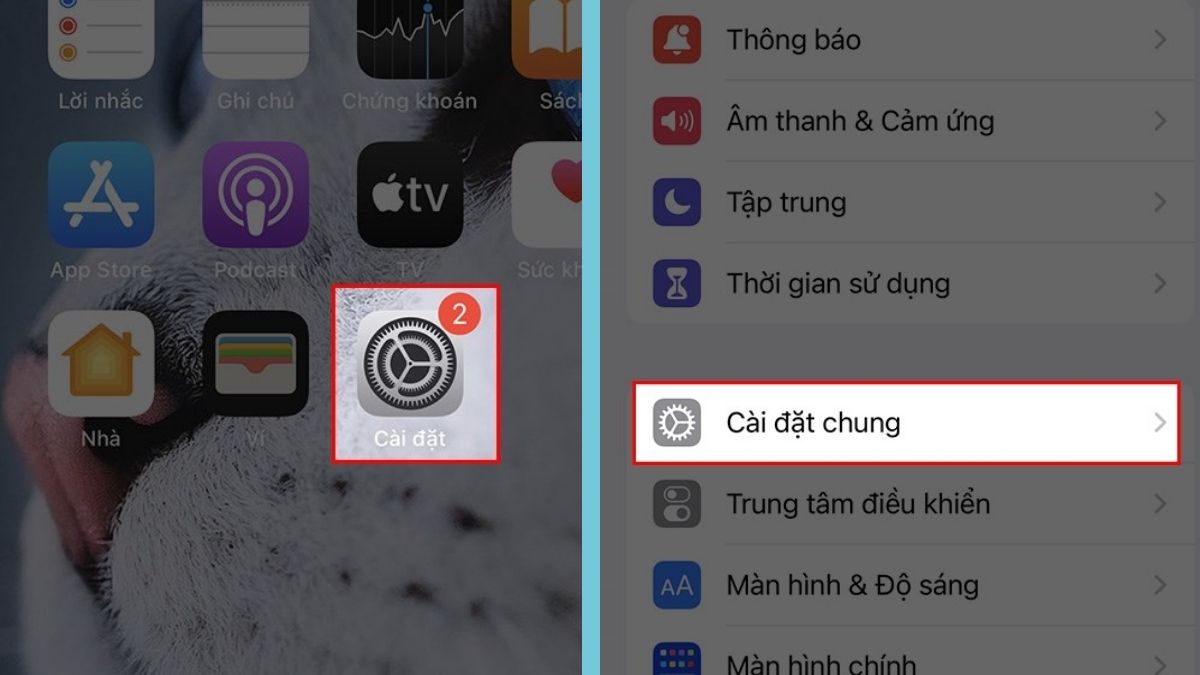 Cập nhật phiên bản iOS mới nhất - Bước 1