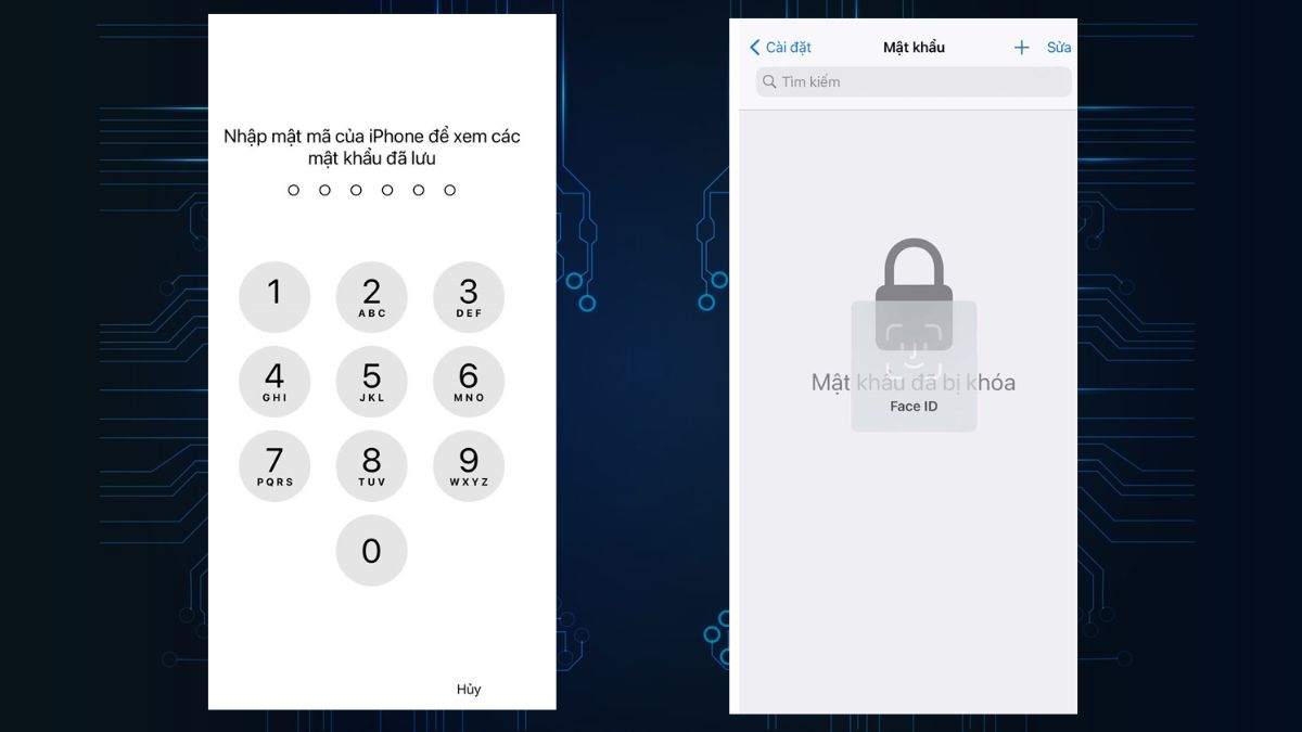 Cách kiểm tra mật khẩu đã lưu trên iPhone - Bước 2