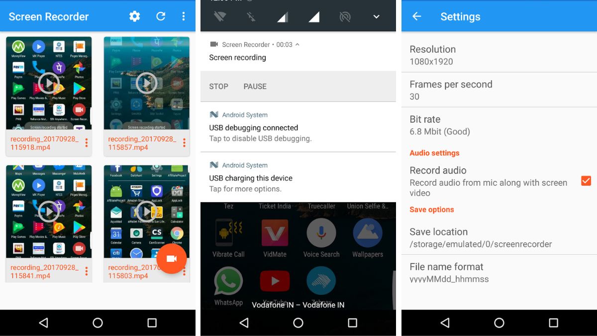 Cách quay màn hình điện thoại Android bằng Screen Recorder