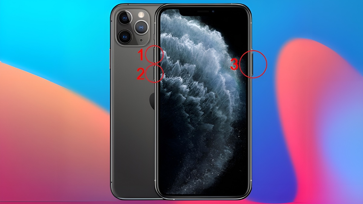 Cách reset iPhone bằng phím cứng