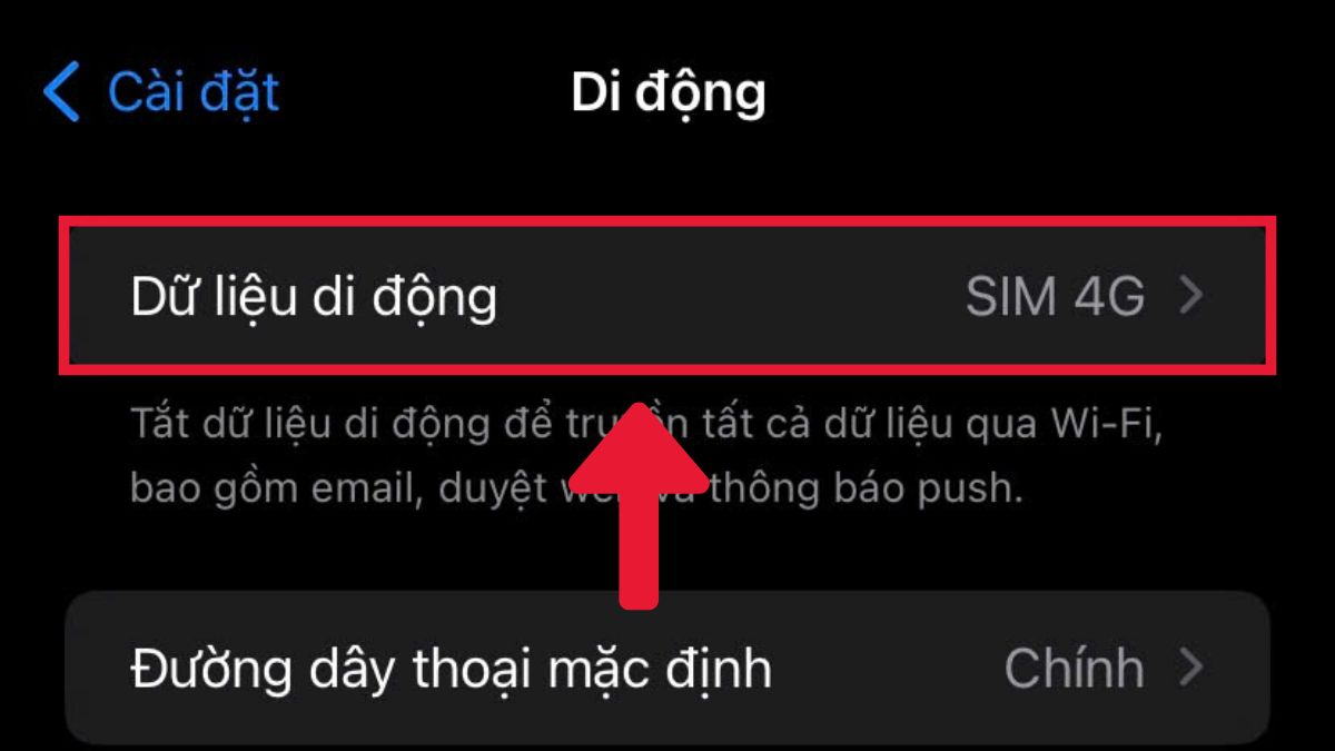 Cách sử dụng eSIM - Bước 2