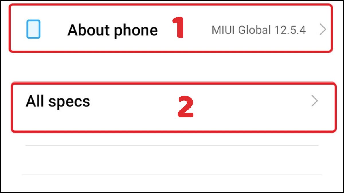 Cách Unlock Xiaomi trên điện thoại - Bước 1