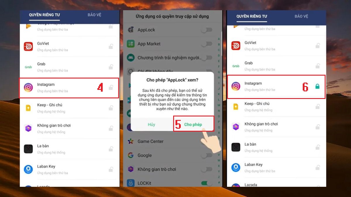 Đặt mật khẩu ứng dụng trên Samsung bằng AppLock