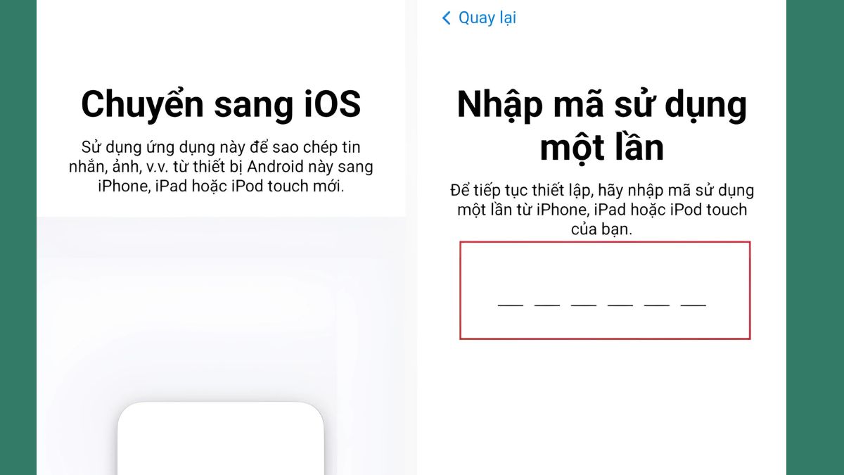 Cách chuyển tin nhắn từ Android sang iPhone bằng Move to iOS - Bước 4