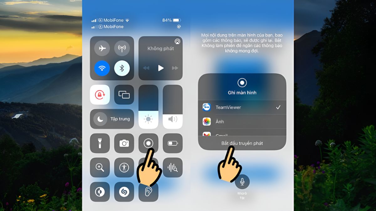 Điều khiển iPhone bằng phần mềm - Bước 3