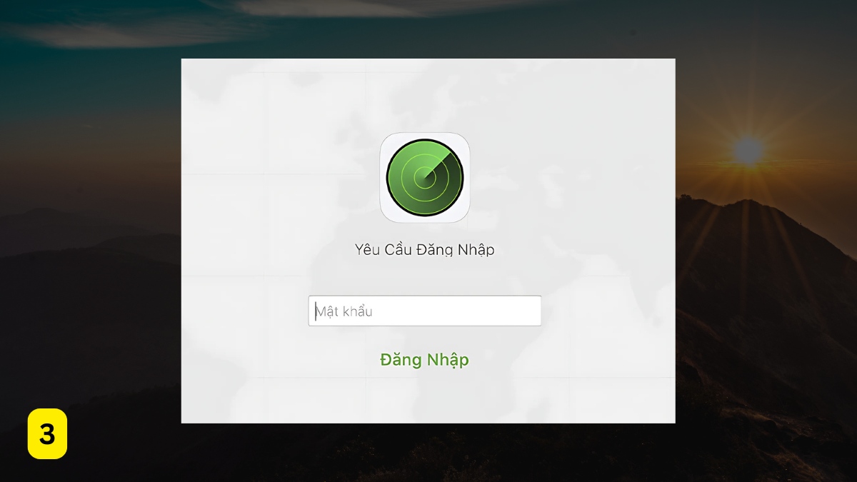 Cách sử dụng định vị bằng Find My trên iCloud - Bước 3