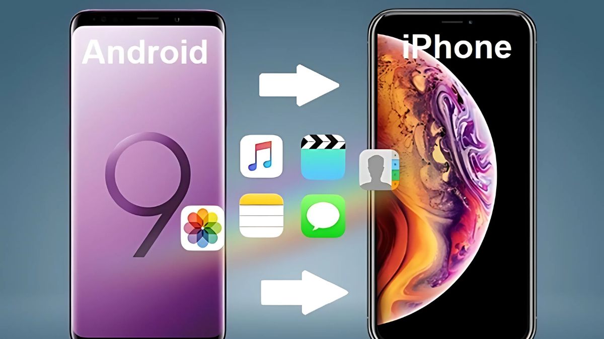 Dữ liệu nào có thể chuyển được từ Android sang iPhone?