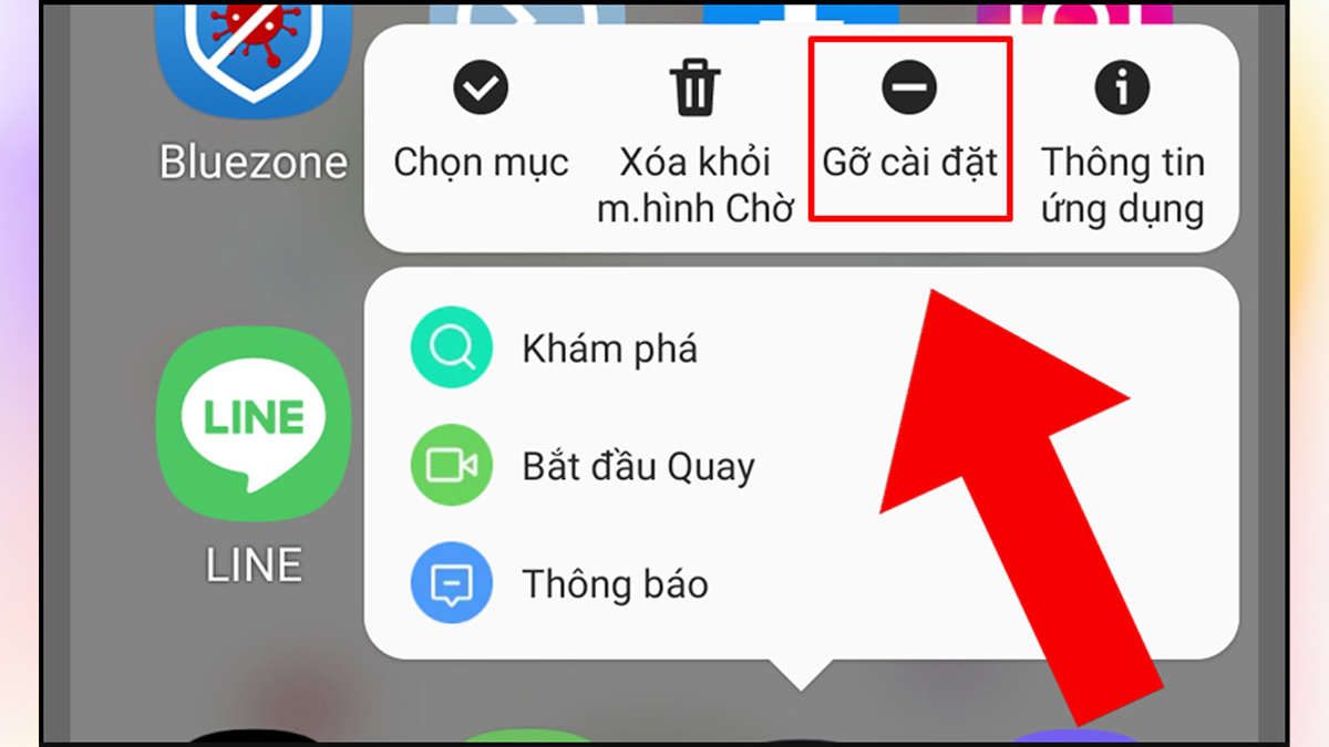 Gỡ ứng dụng gây ra quảng cáo trên điện thoại