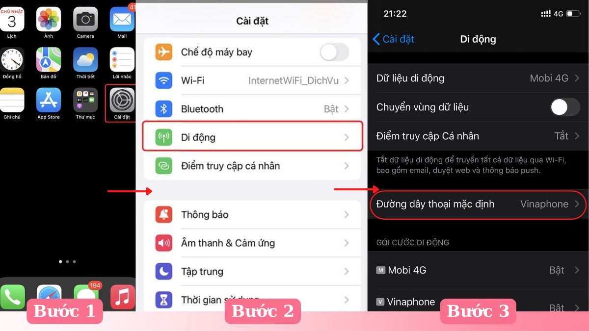 Chuyển đổi giữa eSIM và nano-SIM