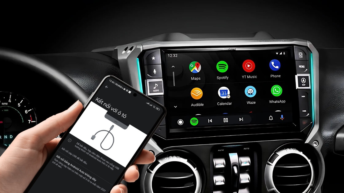 Điều kiện để kết nối Android Auto