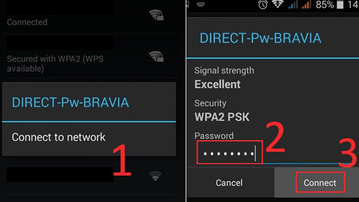 Kết nối điện thoại Android với tivi bằng Photo Share - Bước 4