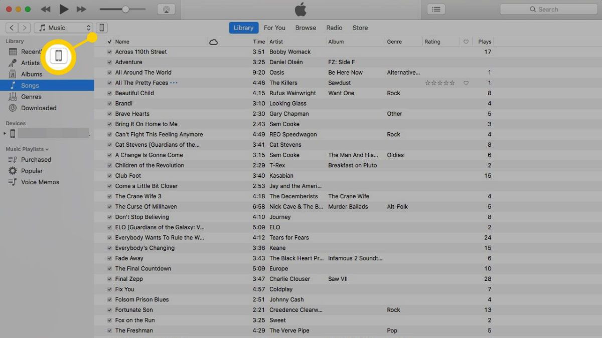 Khôi phục cài đặt gốc bằng iTunes - Bước 2