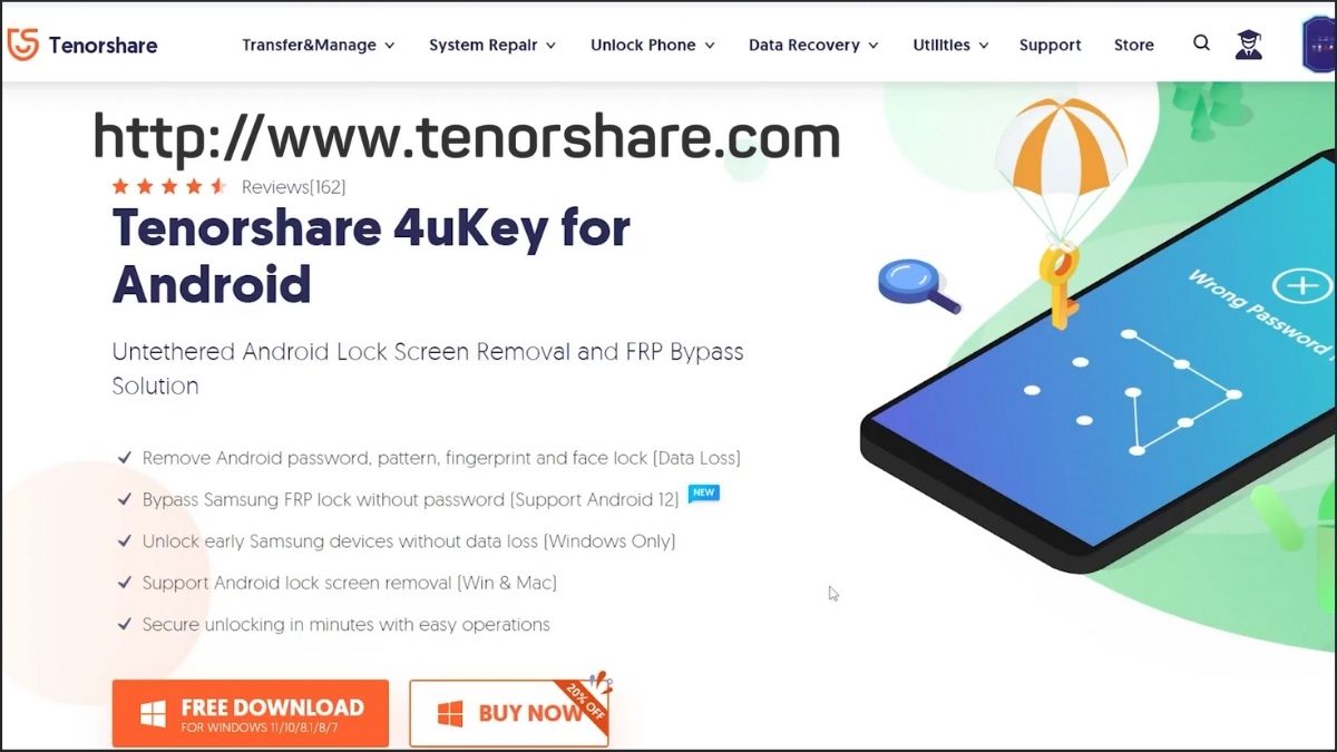 Mở khóa điện thoại Samsung bằng phần mềm - Bước 1