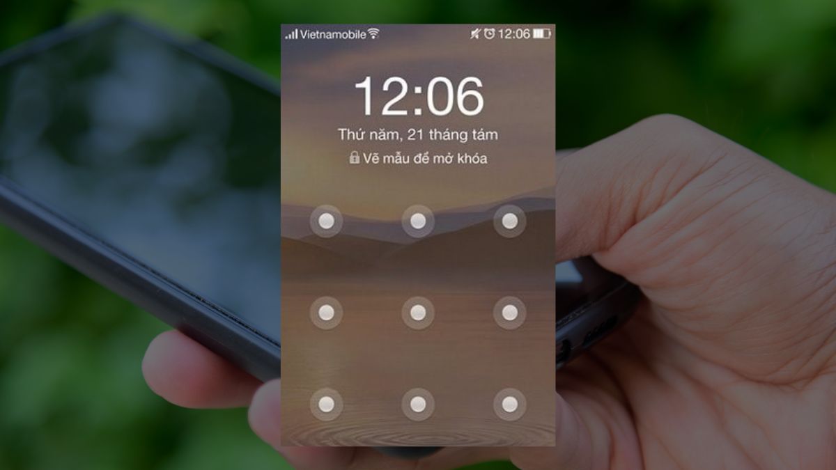 Mở khóa màn hình OPPO bằng mật khẩu - Bước 3