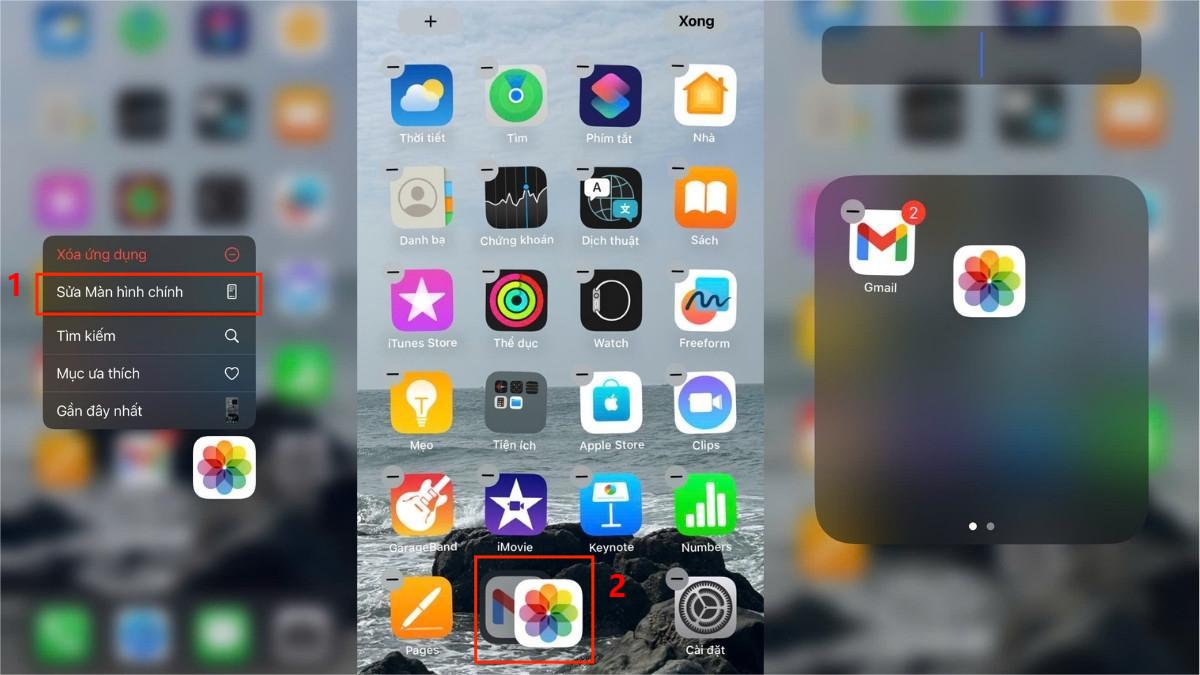 Cách sắp xếp và quản lý icon trên điện thoại iOS