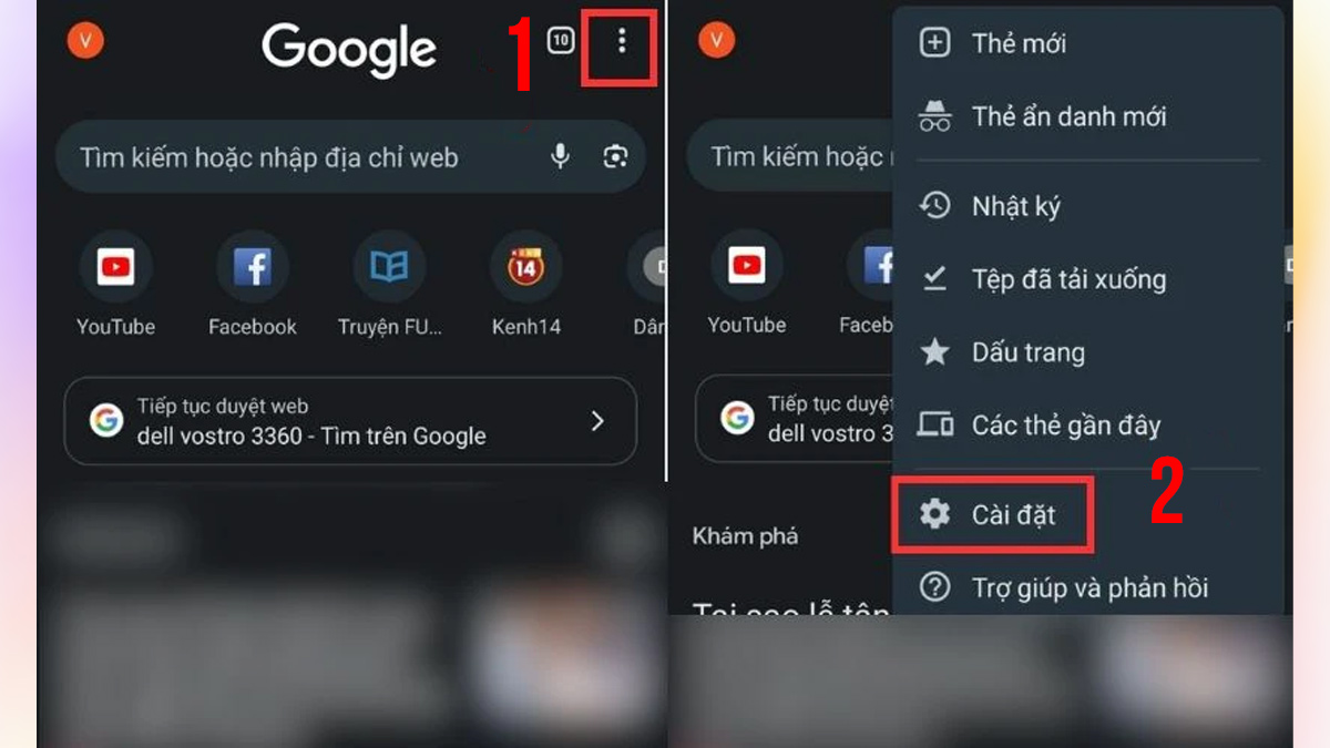 Tắt pop-up trên ứng dụng Samsung - Bước 1