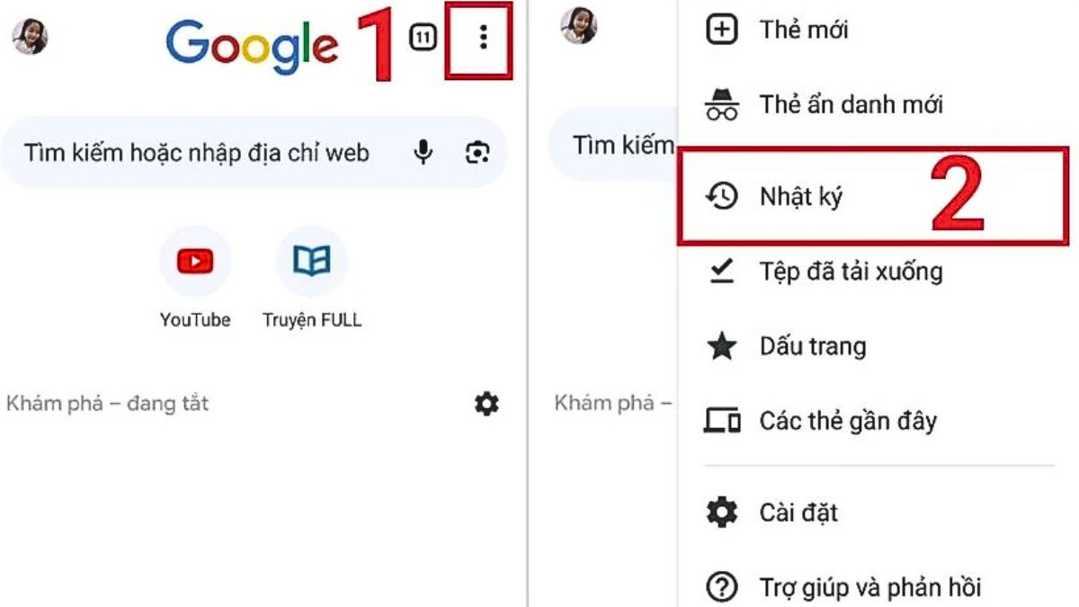 Giải phóng dung lượng OPPO bằng cách xóa dữ liệu trình duyệt web - Bước 2