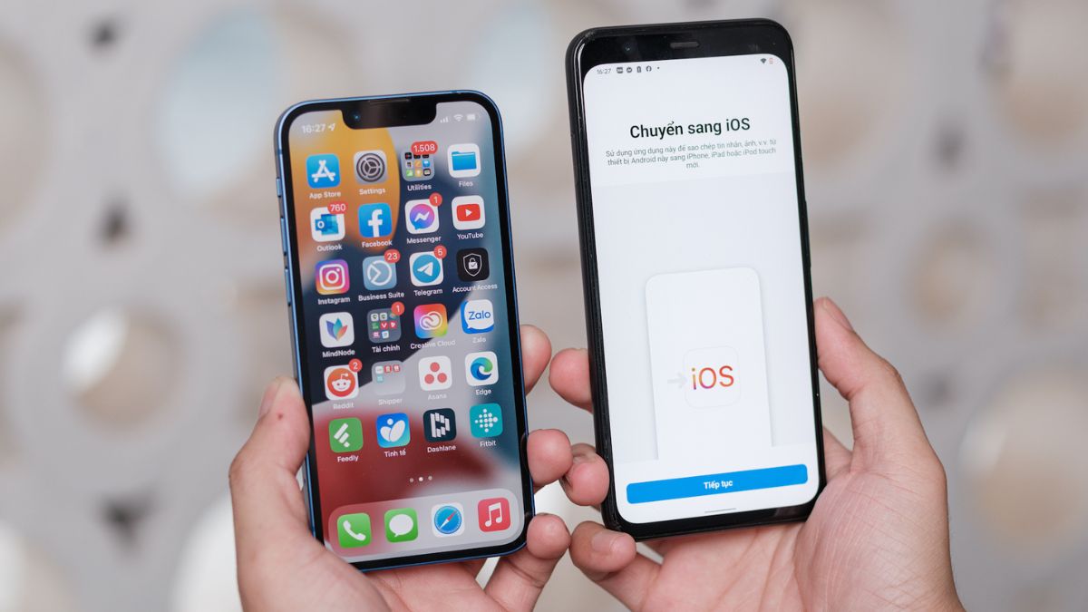 Xuất tin nhắn từ máy Android sang iPhone