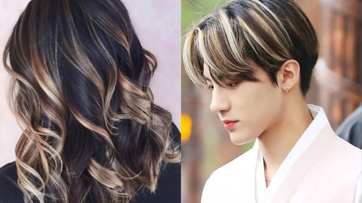 Tóc Đen Khói Highlight cực ấn tượng