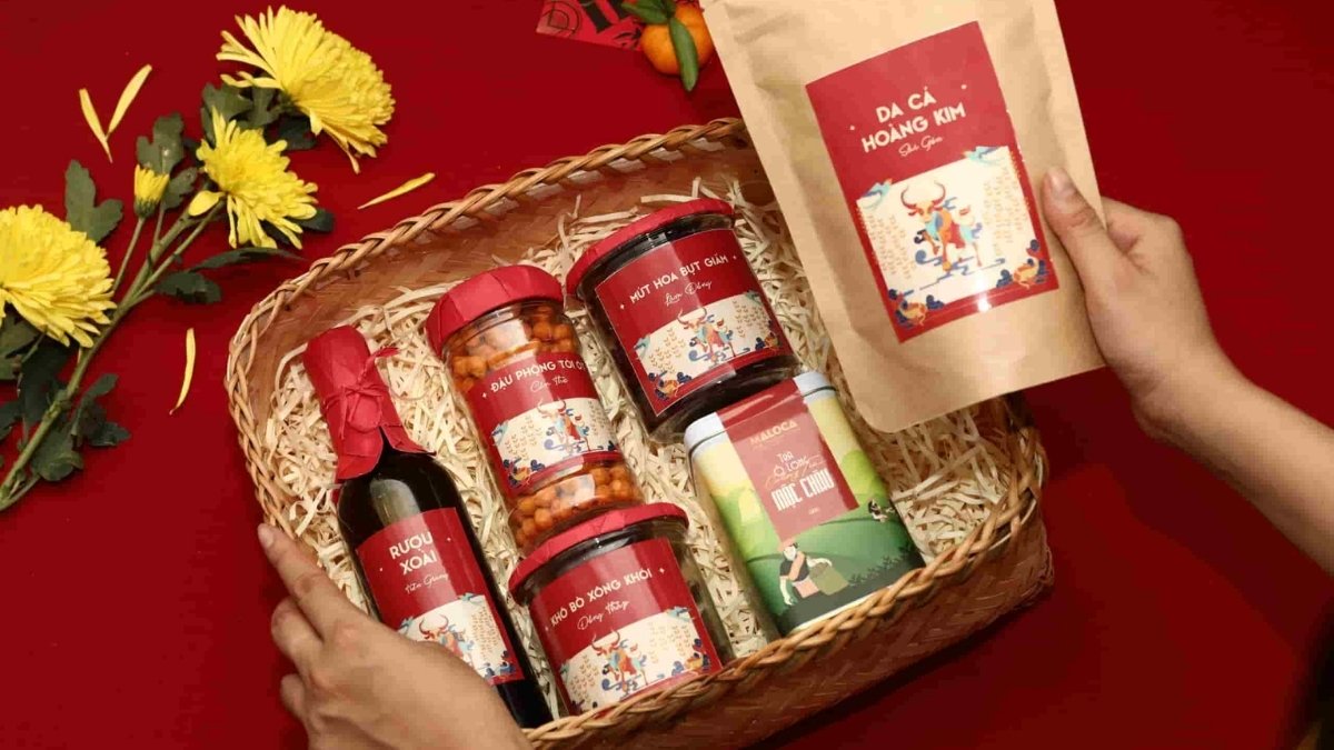 Những sản phẩm chin chu trong bộ quà tết