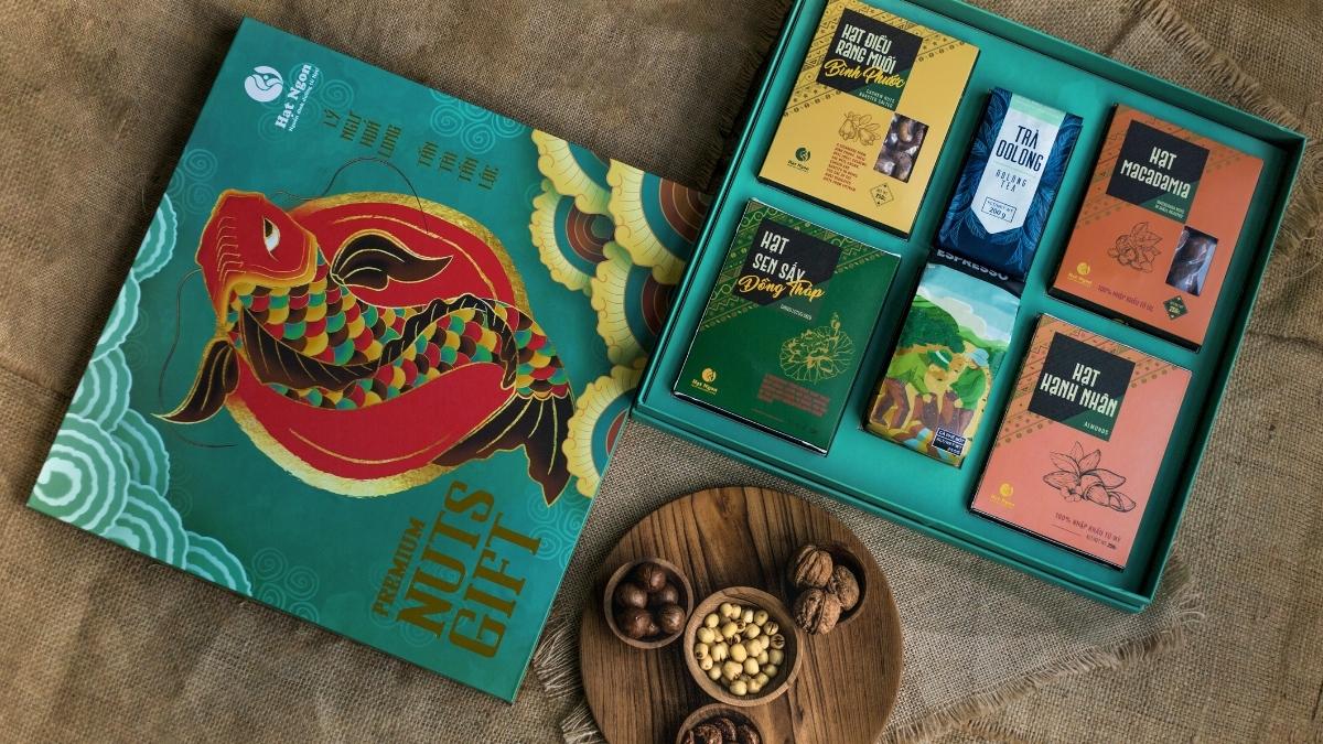 Bộ quà tết dành riêng cho doanh nghiệp và đối tác