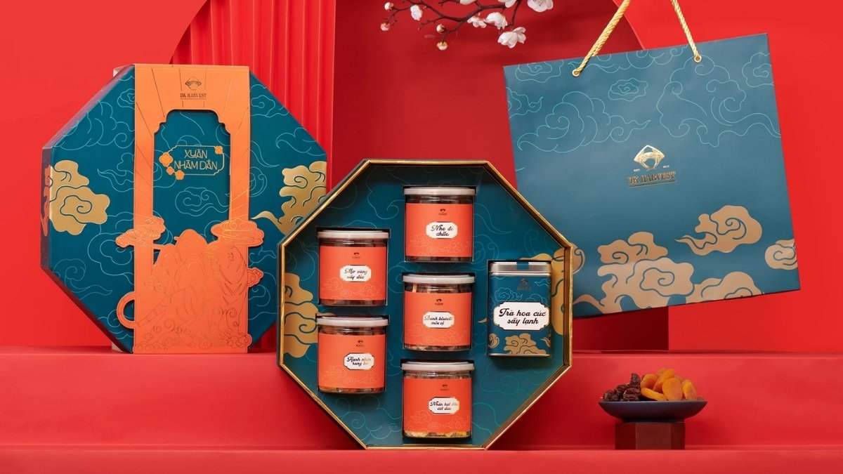 Bộ quà tết dành tặng cho các nhân viên