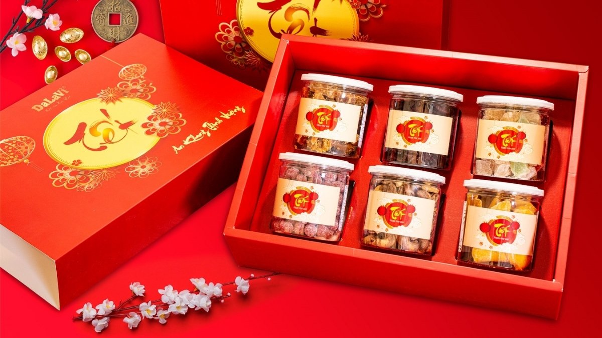 Bộ quà tết truyền thông đẹp mang ý nghĩa văn hóa