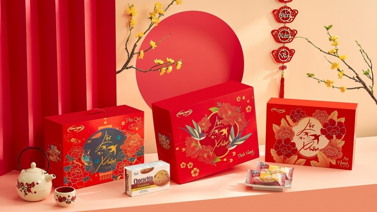 Bộ quà tết đẹp sang trọng cho dịp tết