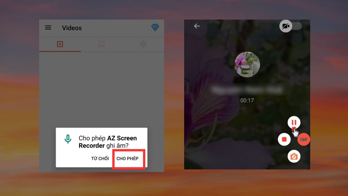 Cách ghi âm cuộc gọi Messenger trên điện thoại bước 4