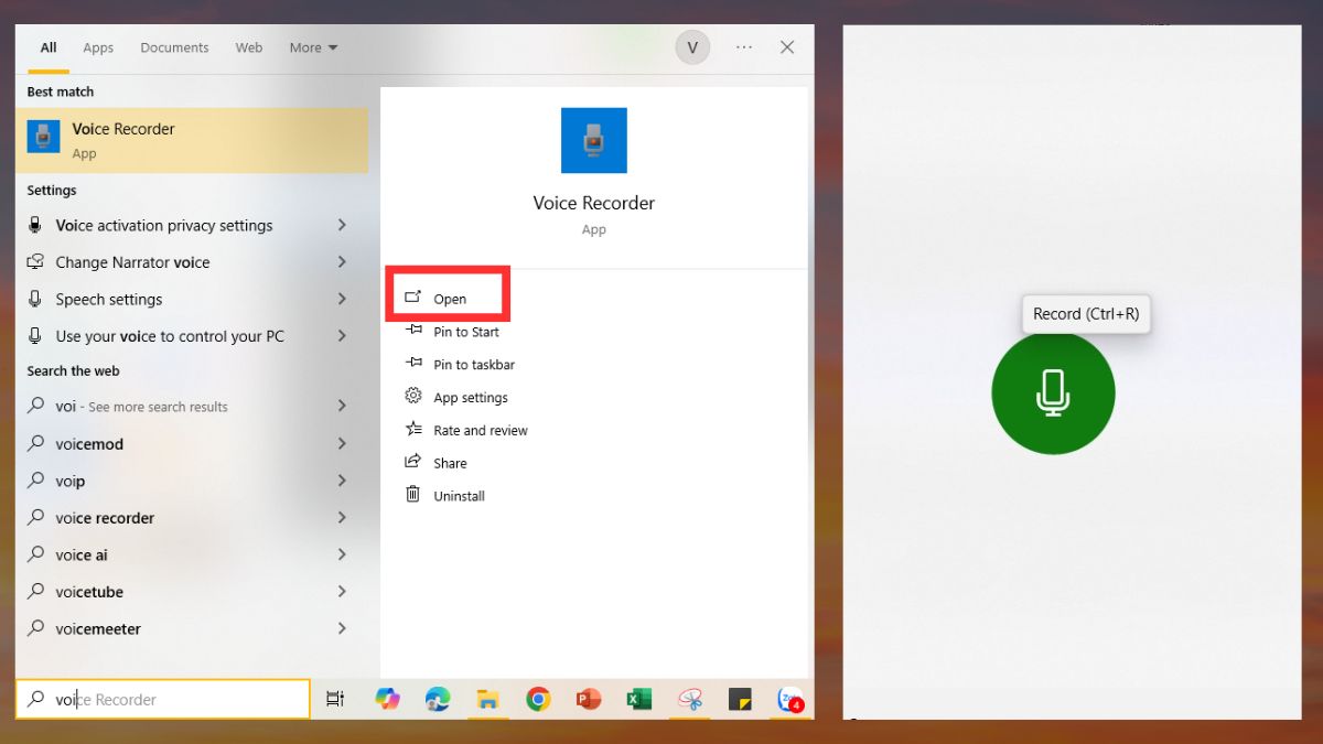 Ghi âm cuộc gọi Messenger trên máy tính bước 1