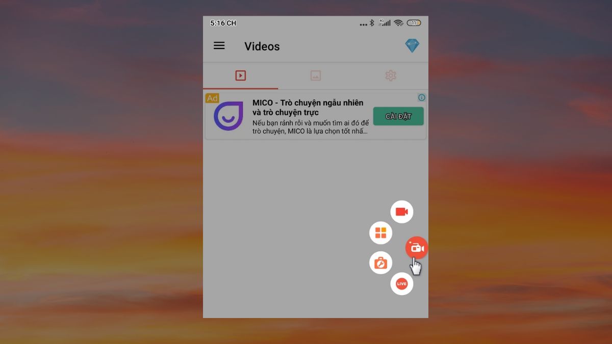 Cách ghi âm cuộc gọi Messenger trên điện thoại bước 2
